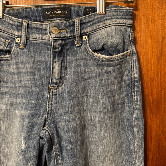 Lucky Brand Denim - Lucky Brand Vintage Y2K Distressed Women's Skinny Jeans - Size 0